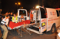 بالصور: إصابة متوسطة لسائق دراجة نارية بحادث طرق وسط مدينة اللد